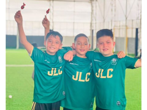 Niños en la Copa Bon Bon Bum en La Unión