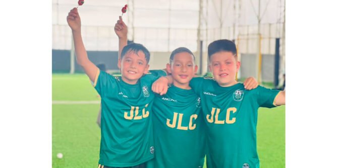 Niños en la Copa Bon Bon Bum en La Unión