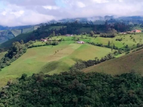 Panorámica de la vereda Alto Ingenio