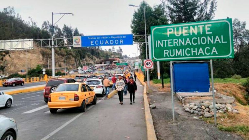 Puente internacional de Rumichaca