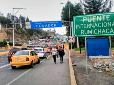 Puente internacional de Rumichaca