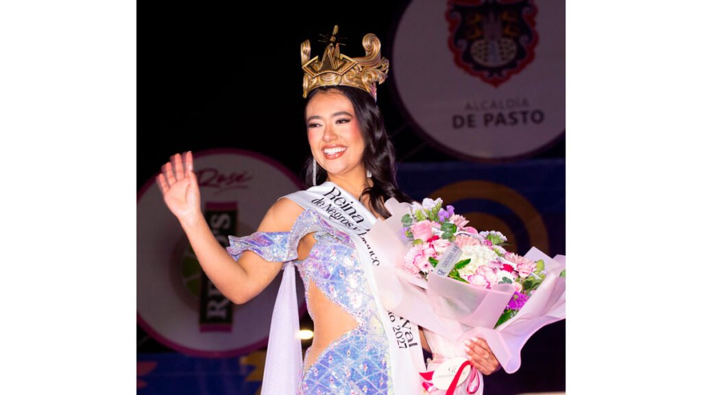 María José Botina Botina Cortés, reina del carnaval de negros y blancos 2027