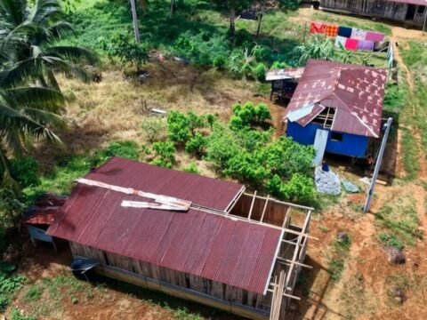 Vendaval en Roberto Payán, Nariño