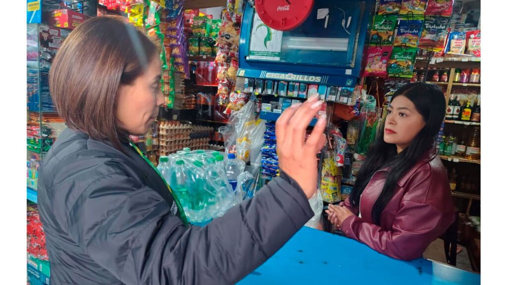 Visita a establecimientos de venta de licor y cigarrillo