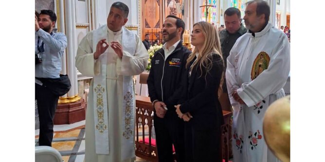 Visita del presidente electo Abelardo de la Espriella a Las Lajas