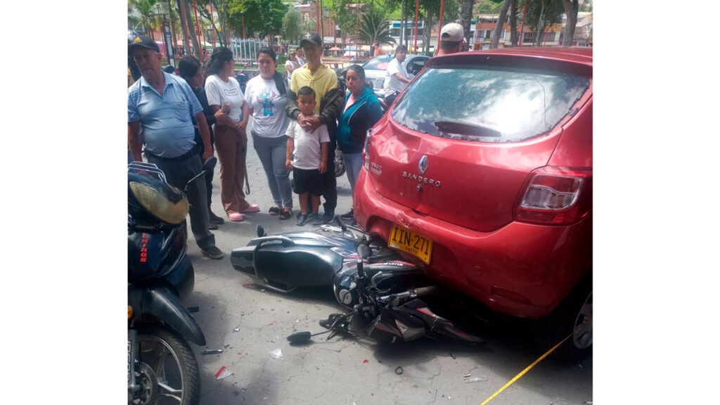 Accidente de tránsito en Sandoná