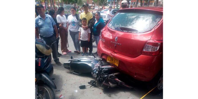 Accidente de tránsito en Sandoná