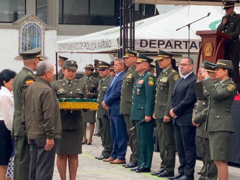 Ascenso en la Policía Nariño