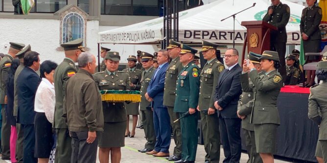Ascenso en la Policía Nariño