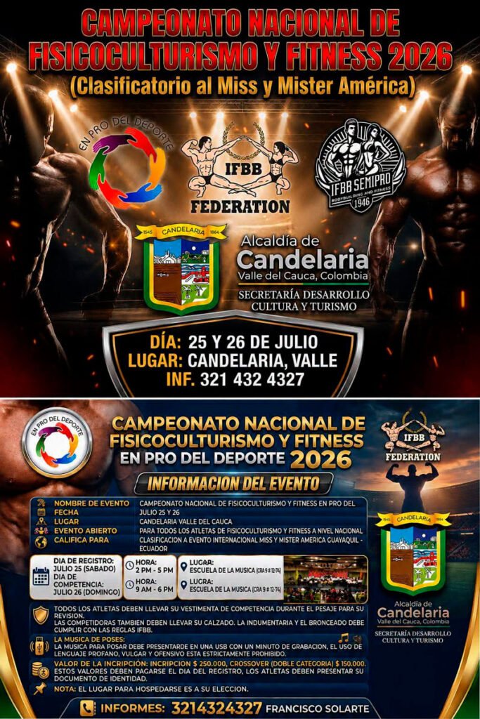 Campeonato nacional de fisiculturismo