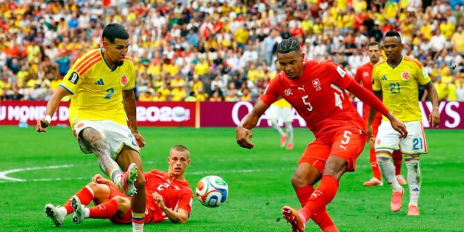 Colombia eliminada por Suiza desde el punto penal
