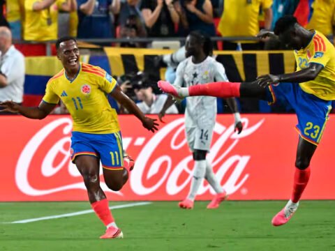Colombia venció a Ghana y clasifico a octavos