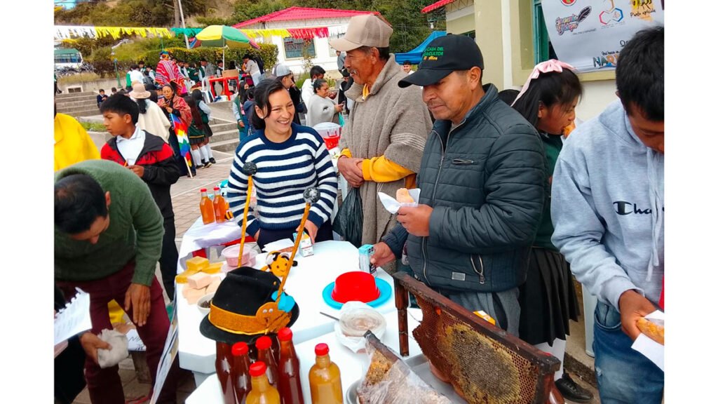 Feria apícola en Ipiales