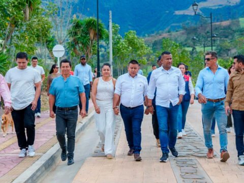 Gobernador de Nariño visita Bomboná