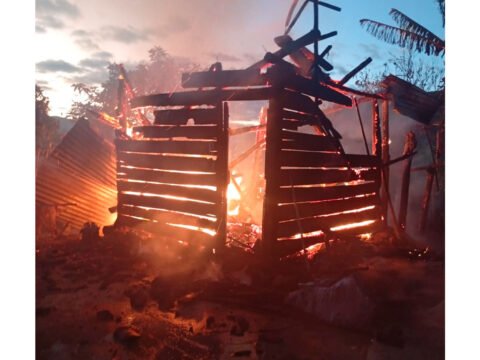 Incendio de una cocina en La Regadera