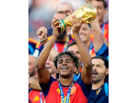 Lamine Yamal, jugador campeón mundial con España