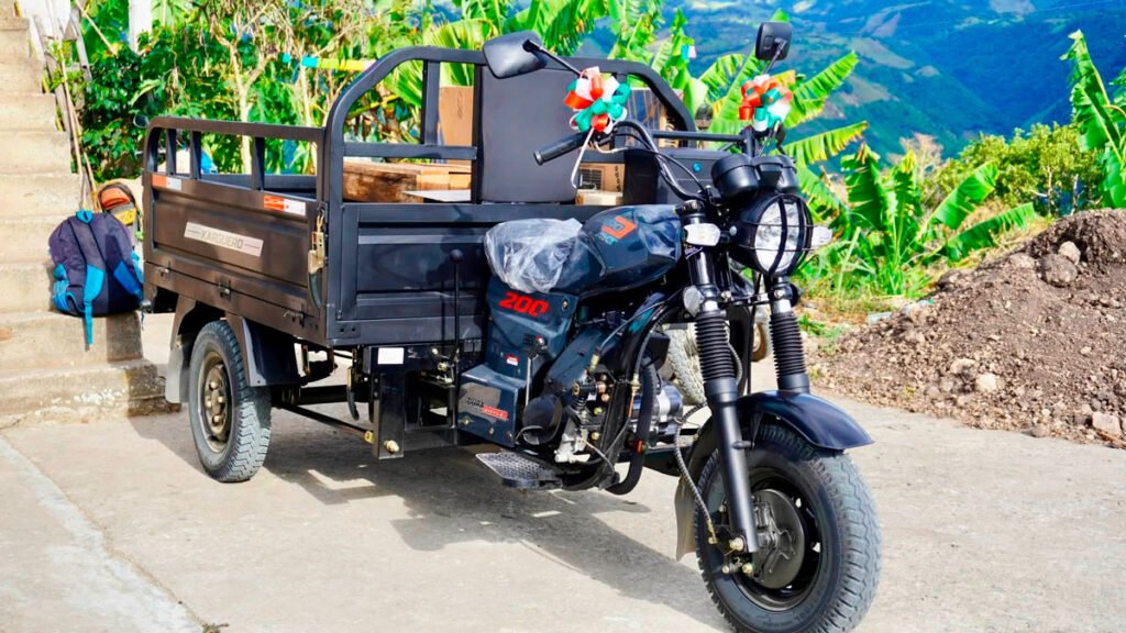 Motocarro para El Volcancillo