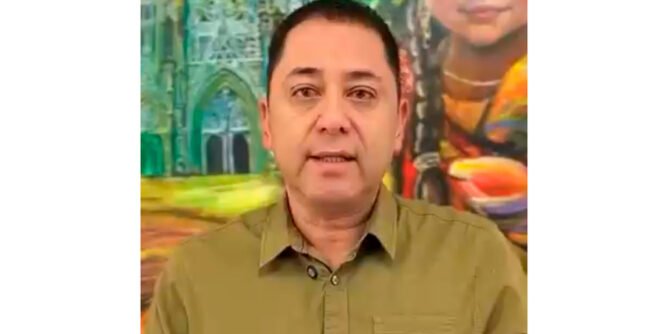 Alcalde de Sandoná Byron Zambrano Rosas