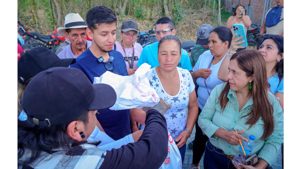 Ayudas para familias de Ancuya