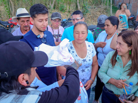 Ayudas para familias de Ancuya