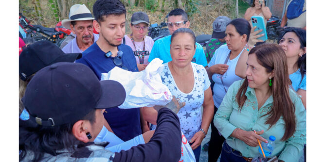 Ayudas para familias de Ancuya