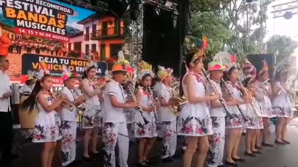 Banda infantil de Gualmatán, Nariño