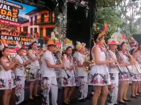 Banda infantil de Gualmatán, Nariño
