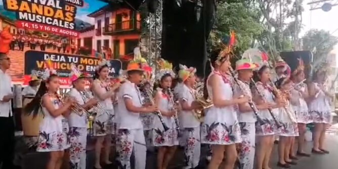 Banda infantil de Gualmatán, Nariño