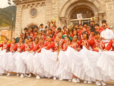 Banda musical participante en el concurso de Samaniego