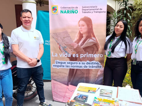 Campaña de seguridad vial en Nariño