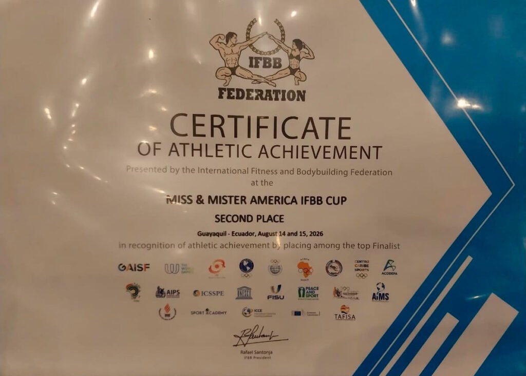 Certificado de Darío Rojas Tupaz