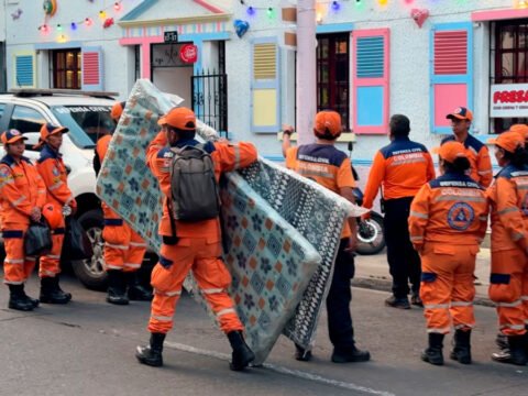 Defensa Civil Nariño viaja al Valle del Cauca