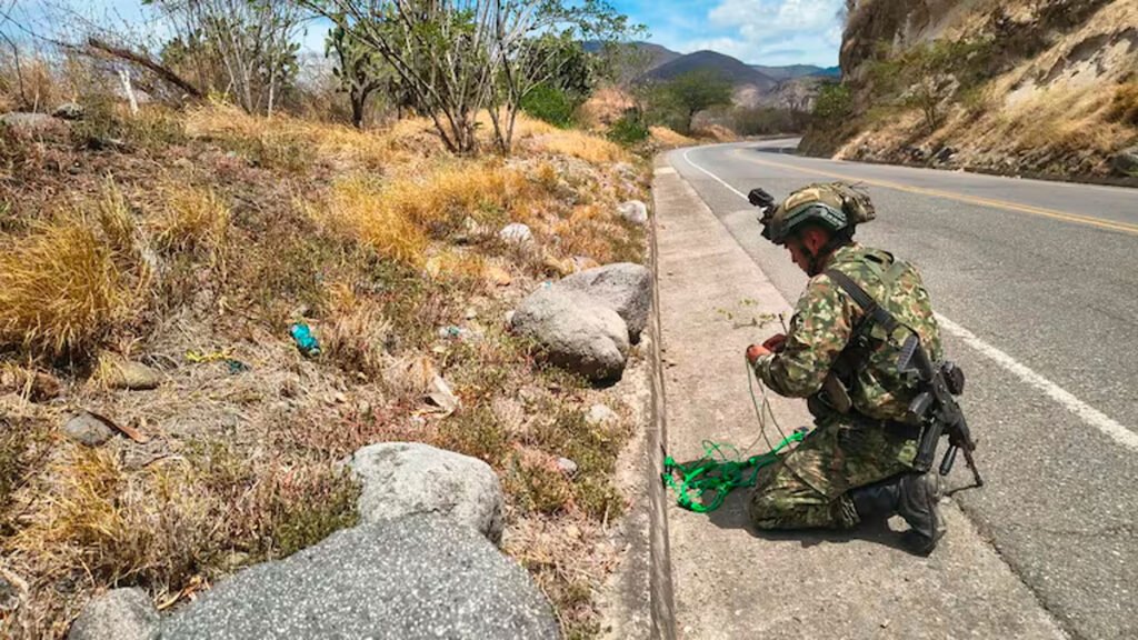 Desactivación de artefacto explosivo en Taminango