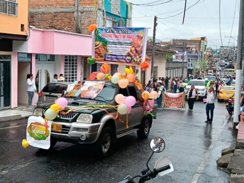 Desfile panelero en Sandoná