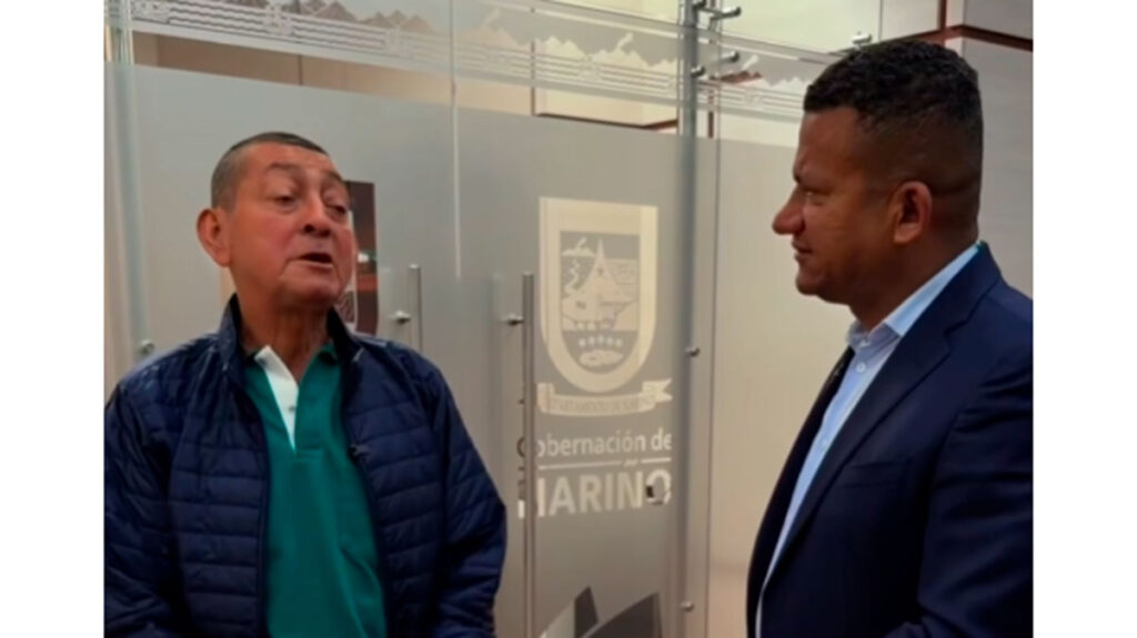 Don Omar y el gobernador de Nariño