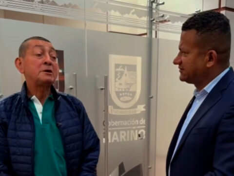 Don Omar y el gobernador de Nariño