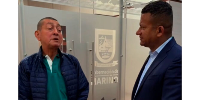 Don Omar y el gobernador de Nariño