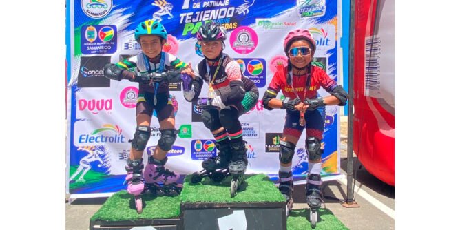 Patinadoras de Full Skate en Samaniego