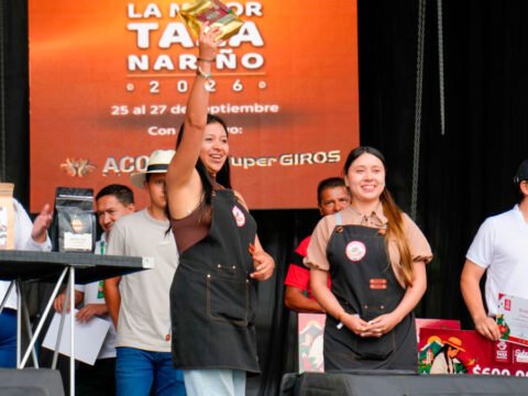Ganadora Mejor Taza de Café en Sandoná