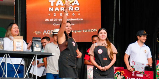 Ganadora Mejor Taza de Café en Sandoná