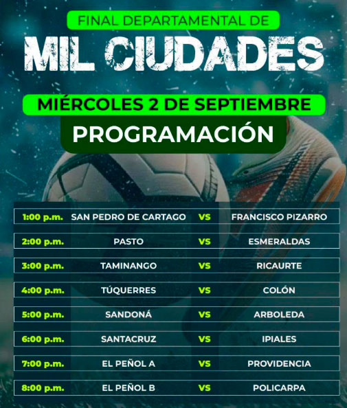 Segunda fecha Mil Ciudades El Peñol
