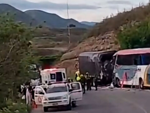 Accidente de tránsito en Chachagüí en la vía Panamericana