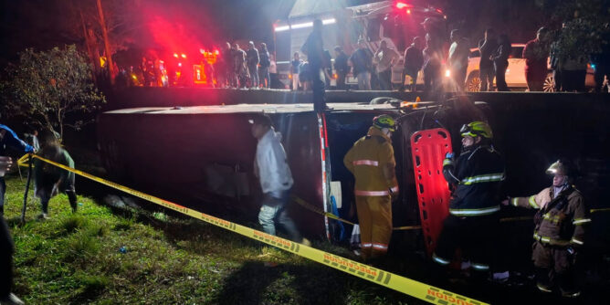 Accidente en Timbío, Cauca