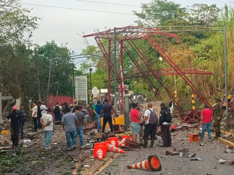 Atentado en El Mango, Cauca, en la vía Panamericana