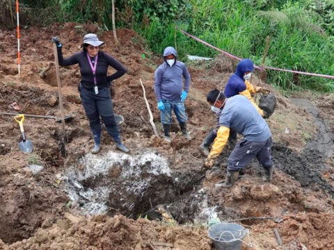 Búsqueda de personas en El Sande, Santacruz