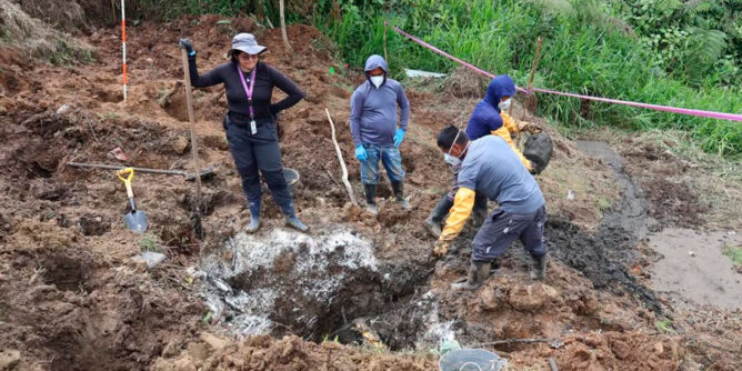 Búsqueda de personas en El Sande, Santacruz