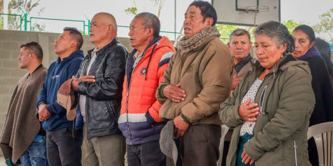 Campesinos de Guachucal beneficiados con proyecto de la Gobernación