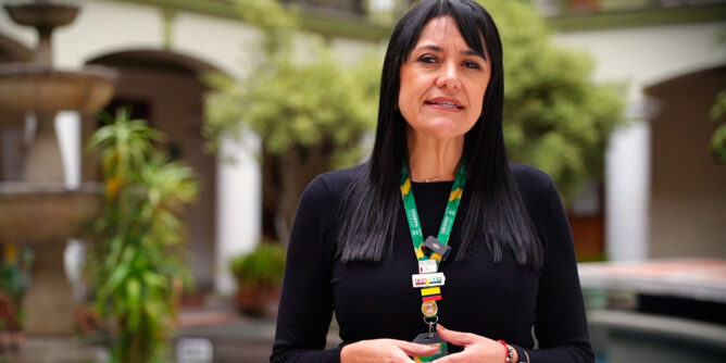 Jefe de prensa de la Gobernación de Nariño, Catalina Bucheli Erazo
