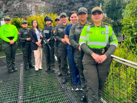 Celebración del día de la mujer policía