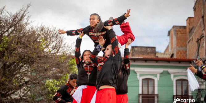 Colectivo coreográfico en Pasto